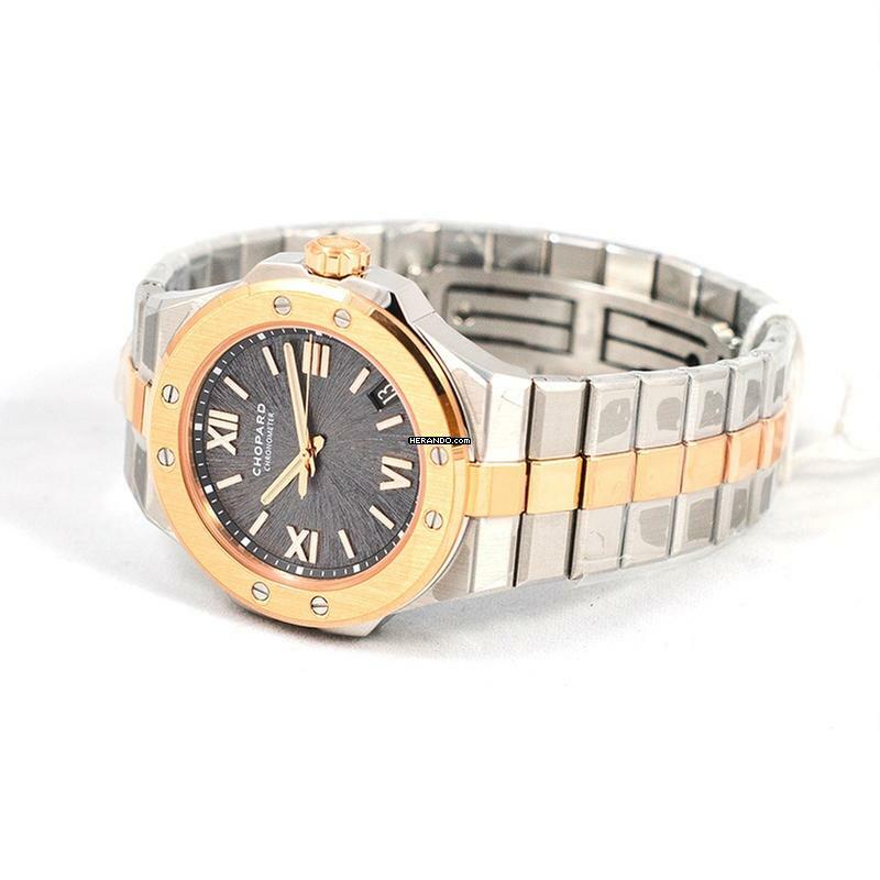 Thumbnail von Chopard Alpine Eagle 298600-6001 - Alpine Eagle Automatic Grey dial Dial Steel Men's Watch </h1>