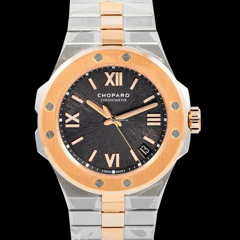 Thumbnail von Chopard Alpine Eagle 298600-6001 - Alpine Eagle Automatic Grey dial Dial Steel Men's Watch </h1>