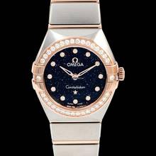 Thumbnail von Omega Constellation Quartz 131.25.25.60.53.002 - Constellation Manhattan Quartz 25 mm Quartz Blue Dial Sedna Gold La </h1>