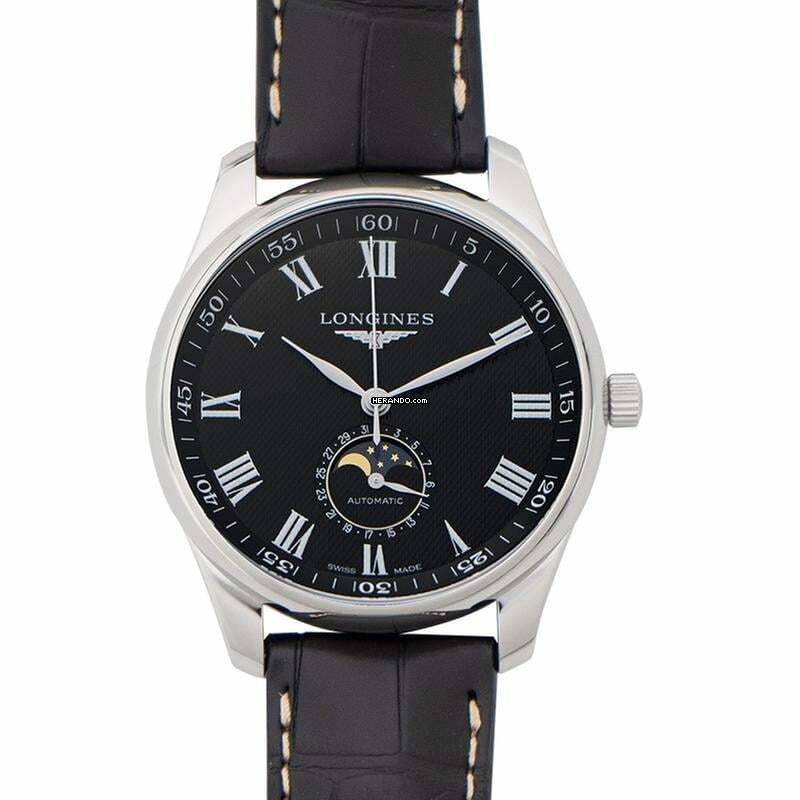  Longines Master Collection L29194517 - The Longines Master Collection Automatic Black Dial Men's Watch </h1> 