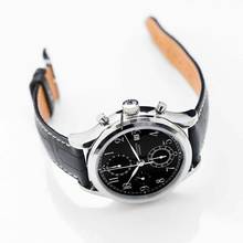 Thumbnail von Longines Heritage L28154530 - Heritage Automatic Black Dial Chronograph Men's Watch </h1>