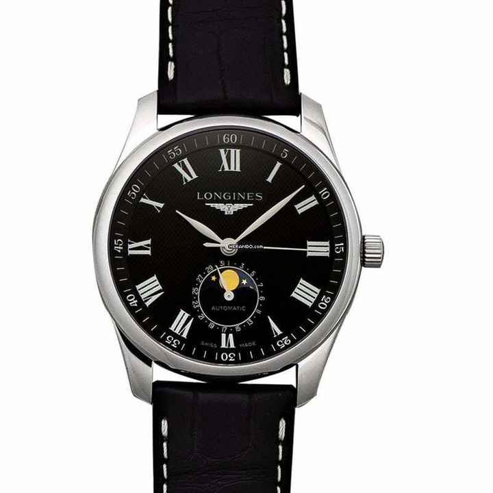  Longines Master Collection L29094517 - The Longines Master Collection Automatic Black Dial Men's Watch </h1> 