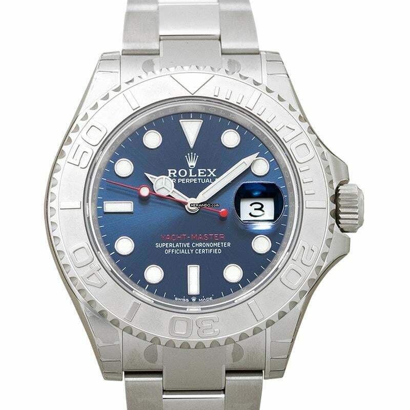  Rolex Yacht-Master 40 126622 blue - Yacht Master Automatic Blue Dial Stainless Steel and Platinum Men's Watch </h1> 