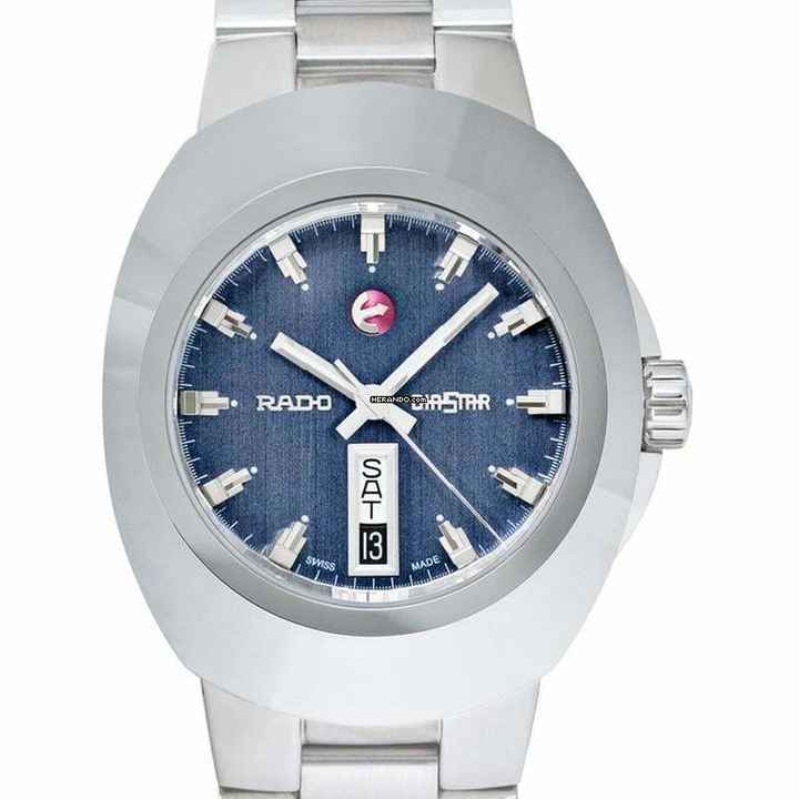  Rado Original R12995203 - Original Automatic Blue Dial Stainless Steel Men's Watch </h1> 