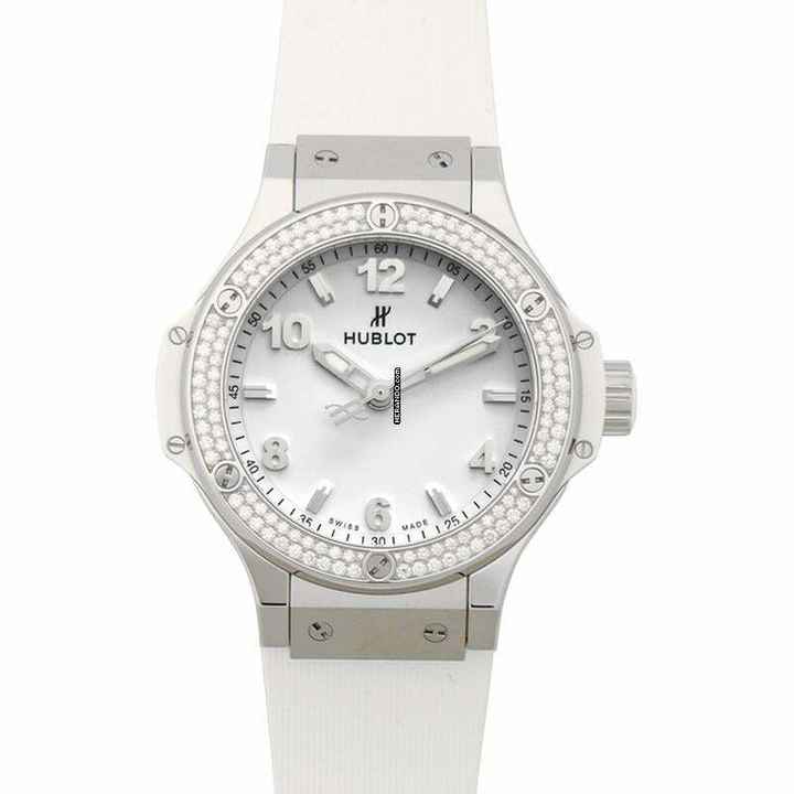  Hublot Big Bang 38 mm 361.se.2010.rw.1104 - Big Bang Quartz White Dial Stainless Steel Ladies Watch </h1> 