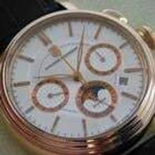 Thumbnail von Alexander Shorokhoff Leo Tolstoi 18 Karat Rosegold Mondphasen Chronograph 41mm </h1>