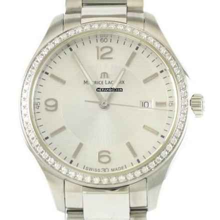  Maurice Lacroix Miros Lady Diamonds MI1014 ungetragen </h1> 