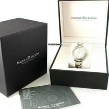 Thumbnail von Maurice Lacroix Miros Lady Diamonds MI1014 ungetragen </h1>