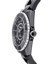Thumbnail von Chanel J12 Automatik 38 Schwarz Diamant Ref. H5702