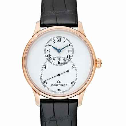  Jaquet-Droz Grande Seconde J003033204 - GRANDE SECONDE Automatic Ivory Dial 18K Rose Gold Men's Watch </h1> 
