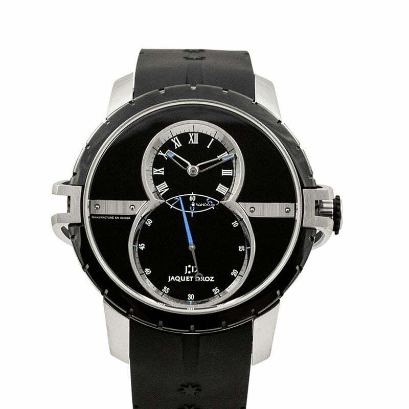 Jaquet-Droz Grande Seconde SW J029030440 - SW Automatic Black Dial Stainless Steel Men's Watch </h1>