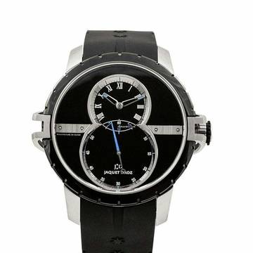  Jaquet-Droz Grande Seconde SW J029030440 - SW Automatic Black Dial Stainless Steel Men's Watch </h1> 