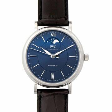  IWC Portofino Automatic IW459402 - Portofino Automatic Moon Phase Automatic Blue Dial Men's Watch </h1> 