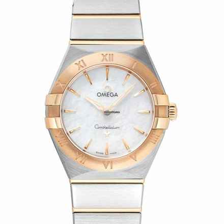  Omega Constellation 131.20.28.60.05.002 - Constellation Manhattan Quartz 28 mm Quartz White Mother Of Pearl Di </h1> 