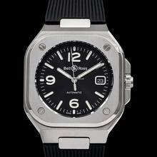 Thumbnail von Bell & Ross BR 05 BR05A-BL-ST/SRB - Instruments Automatic Black dial Dial Steel Men's Watch </h1>