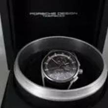 Thumbnail von Porsche Design 1919 Chronotimer Flyback Chronometer Brown & Leather wie neu </h1>