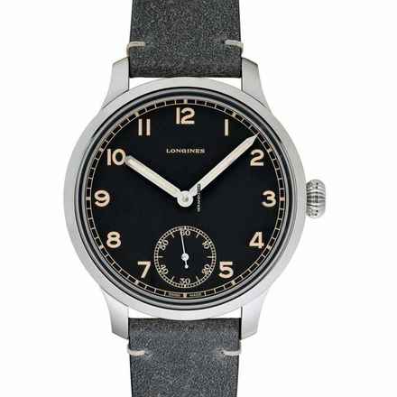  Longines Heritage L28264532 - Heritage Military Manual-winding Black Dial Men's Watch </h1> 