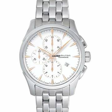  Hamilton Jazzmaster Auto Chrono H32586111 - Jazzmaster Chronograph Automatic Silver Dial Stainless Steel Men's Watch </h1> 