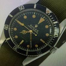 Thumbnail von Rolex Submariner (No Date) 6536-1 Red Depth 1955 mit Papiere </h1>