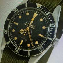 Thumbnail von Rolex Submariner (No Date) 6536-1 Red Depth 1955 mit Papiere </h1>
