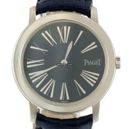  Piaget Altiplano gebraucht Altiplano Lady Weißgold Quarz B&P </h1> 
