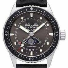 Thumbnail von Blancpain Fifty Fathoms Bathyscaphe 5054-1110-B52A Bathyscaphe Phase de Lune Sonde </h1>
