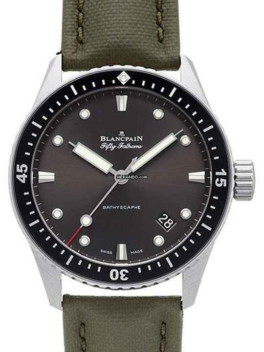  Blancpain Fifty Fathoms Bathyscaphe 5000-1110-K52A </h1> 