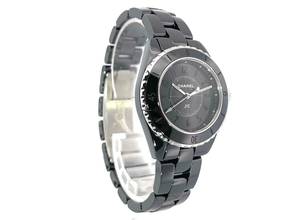 Thumbnail von Chanel J12 Phantom Schwarz 33 Quarz Ref. H6346 </h1>