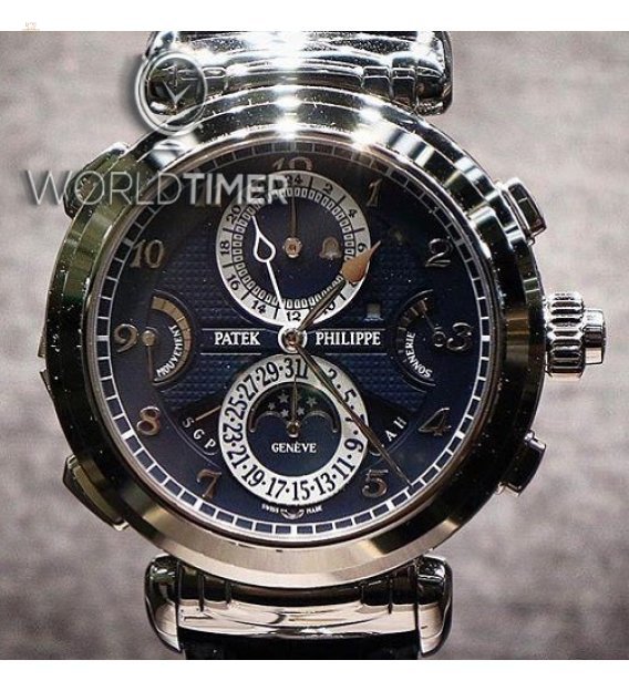 Patek Philippe [NEW MODEL] Grand Complications Grandmaster Chime Blue Dial 6300G-010