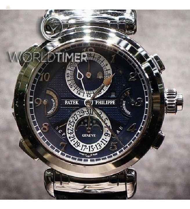 Patek Philippe [NEW MODEL] Grand Complications Grandmaster Chime Blue Dial 6300G-010