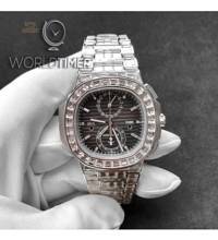 Thumbnail von Patek Philippe NEW-全新 Nautilus Travel Time Chrono Haute Joaillerie 5990/1400G