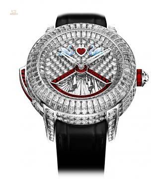 Jacob & Co. 捷克豹 [NEW][UNIQUE] Rasputin Tourbillon 47.6mm White Gold CT200.30.BD.UB.A (Retail:HK$17,600,000)