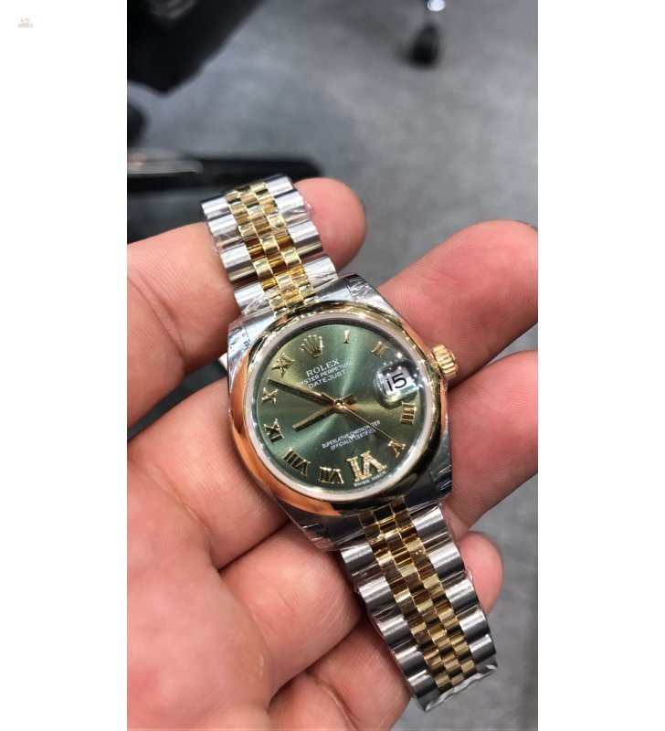 Rolex [NEW] Datejust 31mm Ladies 178243 Green Dial Watch (Retail:HK$101,600)