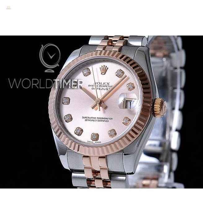 Rolex [NEW] Datejust Ladies 31mm Steel and Rose Gold 178271G Pink Diamond Jubilee