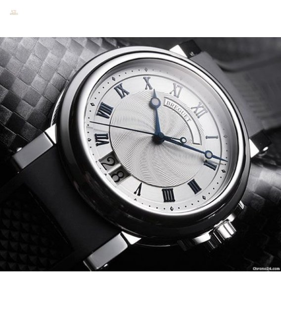 Breguet [NEW+SPECIAL] Marine Automatic Big Date 5817st/12/5v8 (Retail:HK$123,400)
