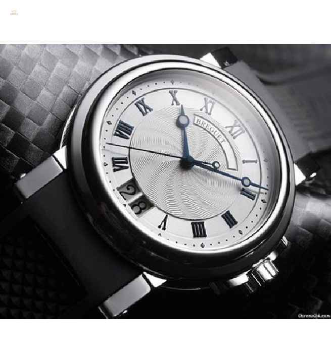 Breguet [NEW+SPECIAL] Marine Automatic Big Date 5817st/12/5v8 (Retail:HK$123,400)