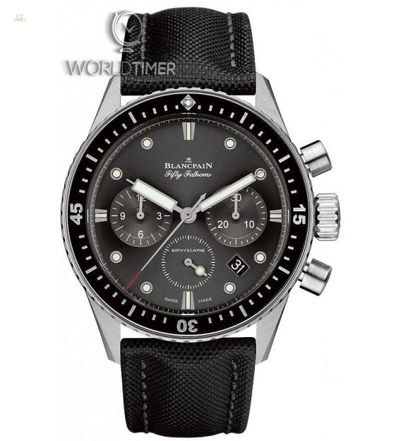 Blancpain [NEW] Fifty Fathoms Bathyscaphe Chronographe Flyback 5200-1110-B52A (Retail:EUR 13890)