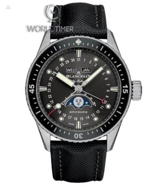 Blancpain [NEW] Fifty Fathoms Bathyscaphe Complete Calendar 43mm 5054-1110-b52a
