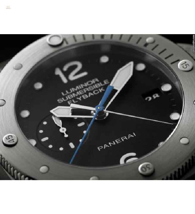 Panerai [NEW] PAM 614 Luminor Submersible Flyback Titanio (Retail:HK$116,500)