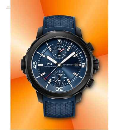 IWC [NEW][LIMITED 1000 PIECE] Aquatimer Chronograph Edition 'Laureus Sport for Good’ IW379507 (Retail:HK$91,300)