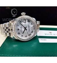 Thumbnail von Rolex [NEW] Datejust 31mm Stainless Steel 178384 White MOP VI Roman Jubilee