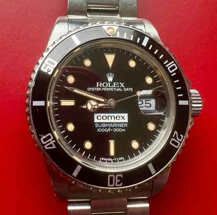  Rolex Submariner Date 16800 Rolex Submariner COMEX B & P 30/11/84 aus 1. Besitz 