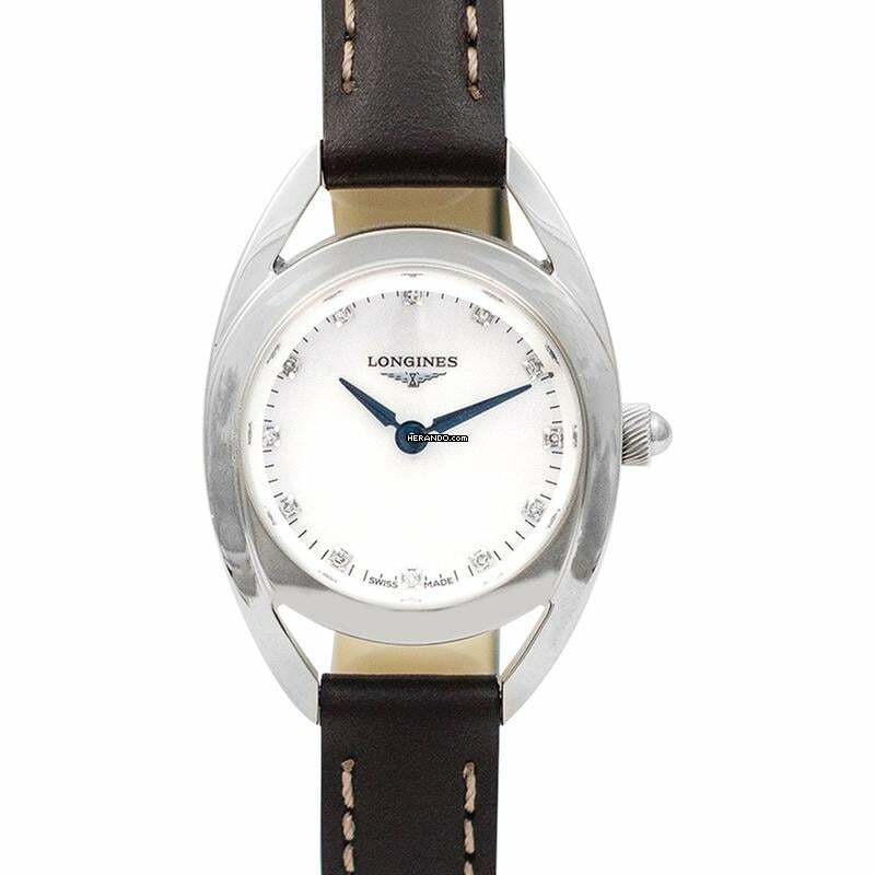 Longines Equestrian L61354872 - Equestrian Quartz Mother of pearl Dial Stainless Steel Ladies Watch </h1>