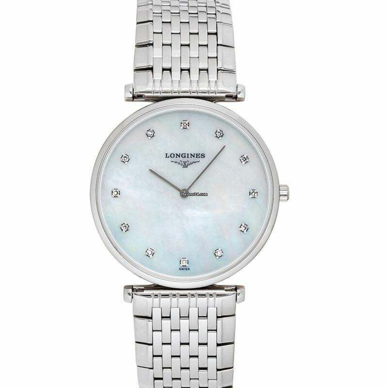 Longines La Grande Classique L47094886 - La Grande Classique de Longines Quartz White Dial Diamonds Ladies Watch </h1>
