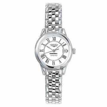  Longines Flagship L42744216 - Flagship Automatic White Dial Ladies Watch </h1> 