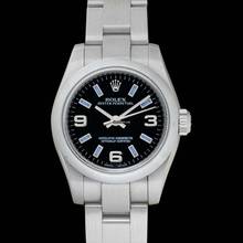 Thumbnail von Rolex Oyster Perpetual 26 176200 - Lady Oyster Perpetual Black/Steel Ø26 mm </h1>