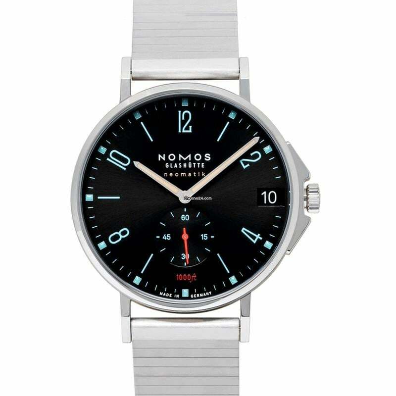  NOMOS Tangente Neomatik 581 - Tangente Automatic Black Dial Stainless Steel Men's Watch </h1> 