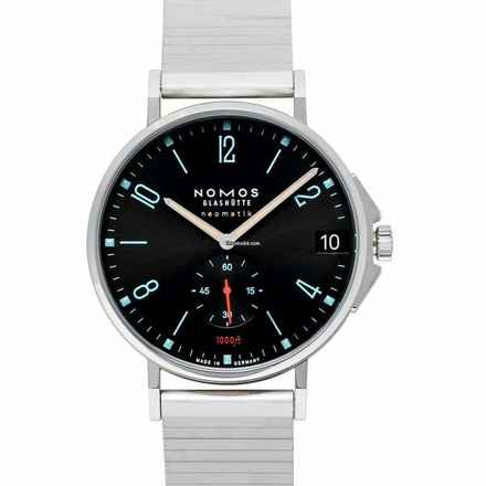  NOMOS Tangente Neomatik 581 - Tangente Automatic Black Dial Stainless Steel Men's Watch </h1> 
