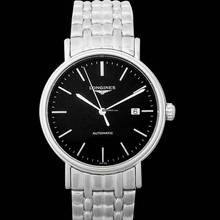 Thumbnail von Longines Présence L49224526 - Presence Automatic Black Dial Mens Watch </h1>