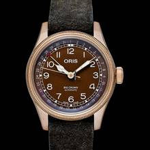 Thumbnail von Oris Big Crown Pointer Date 01 754 7741 3166-07 5 20 74 - Oris Big Crown Automatic Brown Dial Bronze Men's Watch </h1>